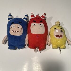 Oddbods‎ Plush Lot Of 3 Bubbles Pogo Fuse One Animation Goffa